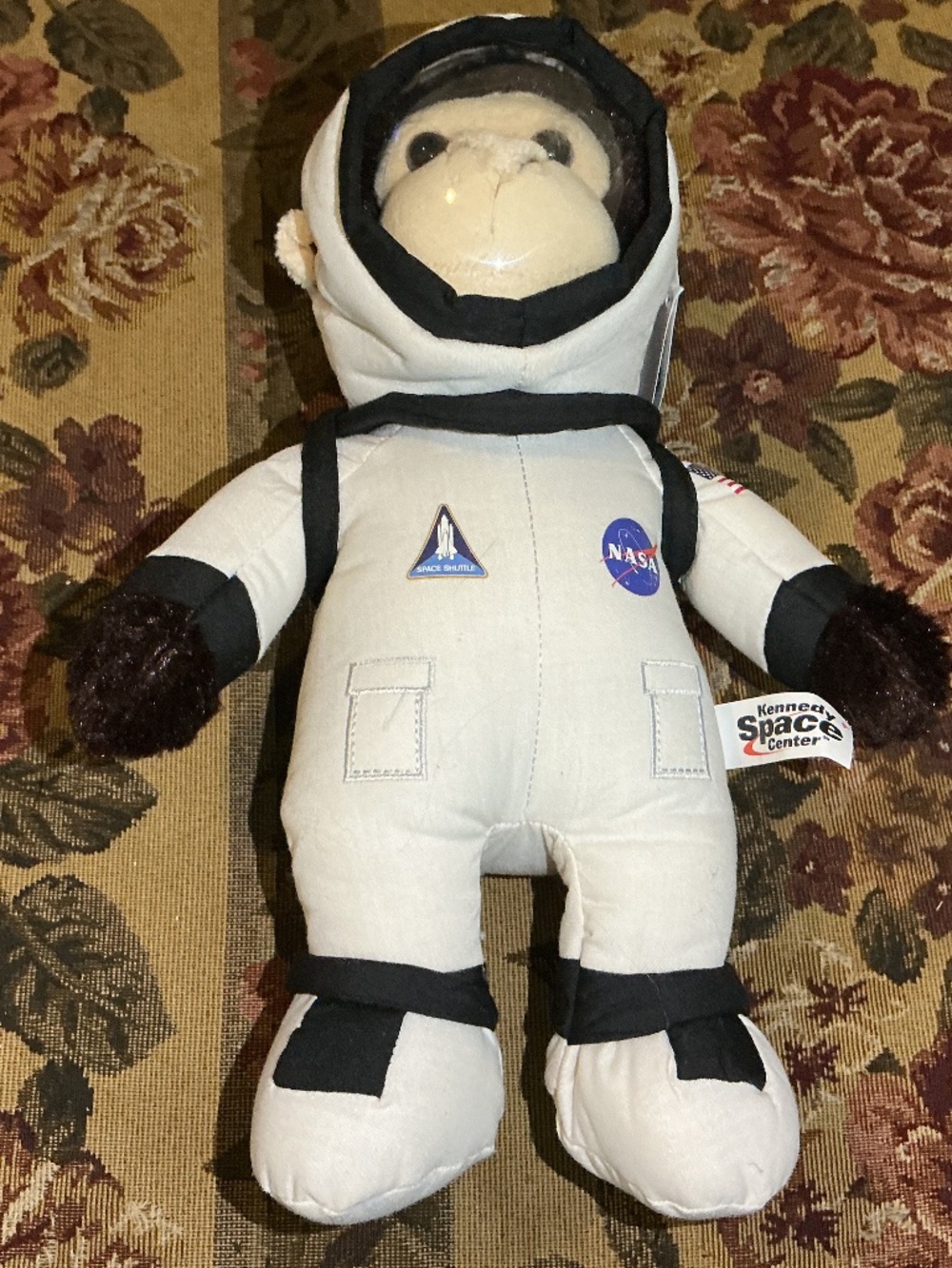 Monkey Astronaut Kennedy Space Center NASA Plush Aurora Soft Toy | 12" 2022